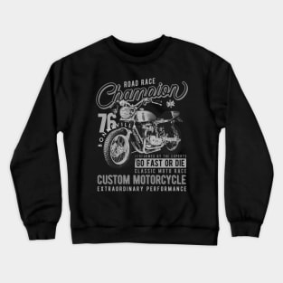 Bonneville 750 Twin Caferacer Motorcycle Crewneck Sweatshirt